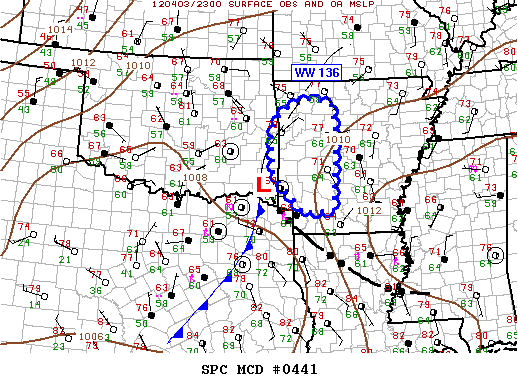 Mesoscale Discussion 441