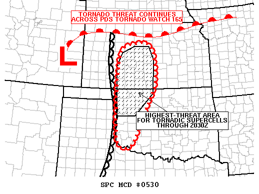 Mesoscale Discussion 530