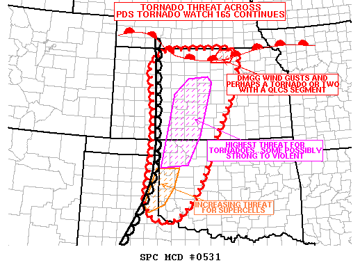 Mesoscale Discussion 531
