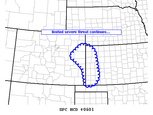 Mesoscale Discussion 601