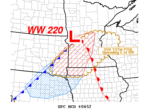 Mesoscale Discussion 652