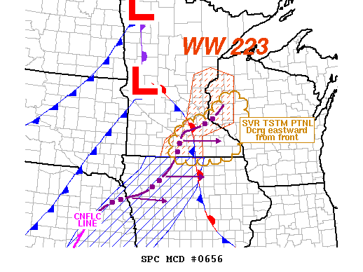 Mesoscale Discussion 656