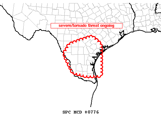 Mesoscale Discussion 776