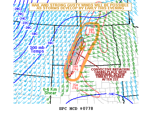 Mesoscale Discussion 778