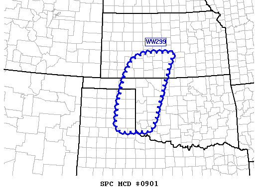Mesoscale Discussion 901