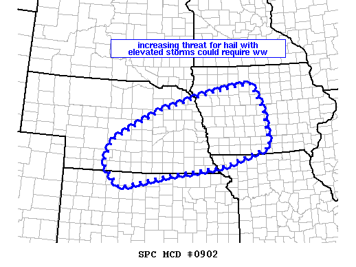 Mesoscale Discussion 902