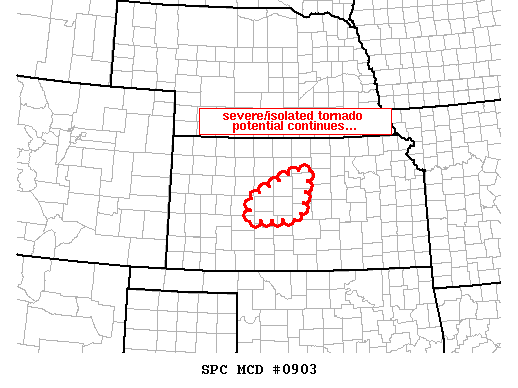 Mesoscale Discussion 903