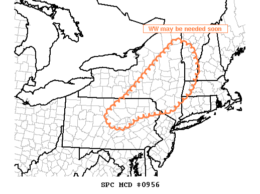 Mesoscale Discussion 956