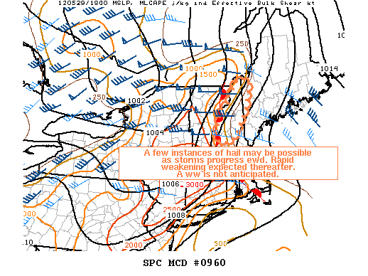 Mesoscale Discussion 960