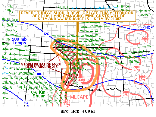 Mesoscale Discussion 963
