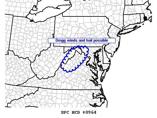 Mesoscale Discussion 964