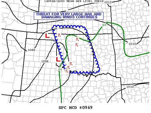 Mesoscale Discussion 969