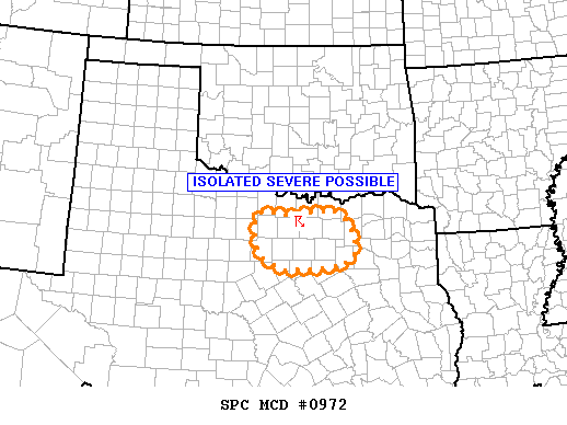 Mesoscale Discussion 972
