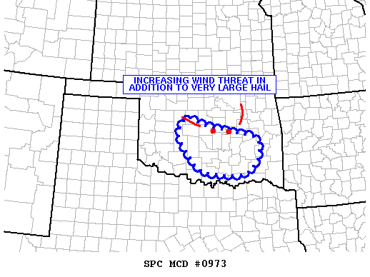 Mesoscale Discussion 973