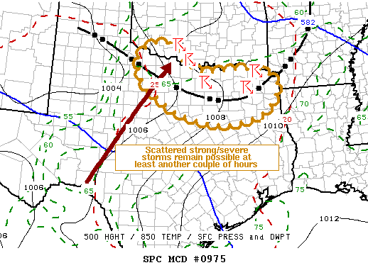 Mesoscale Discussion 975