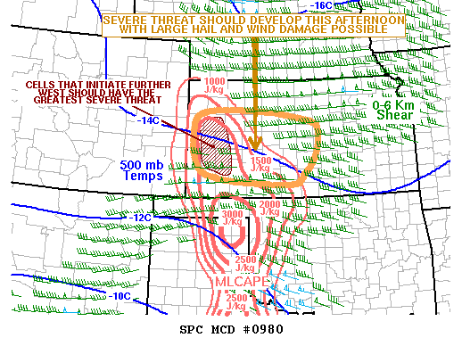 Mesoscale Discussion 980