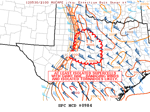 Mesoscale Discussion 984