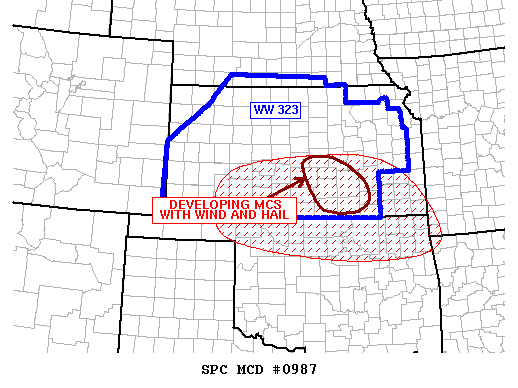 Mesoscale Discussion 987