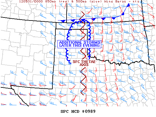 Mesoscale Discussion 989