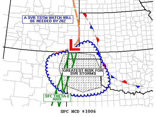 Mesoscale Discussion 1006