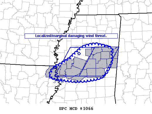 Mesoscale Discussion 1066