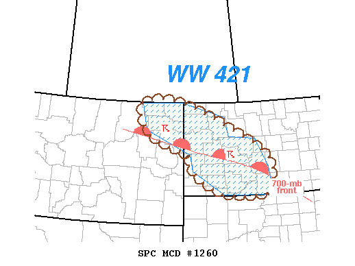 Mesoscale Discussion 1260