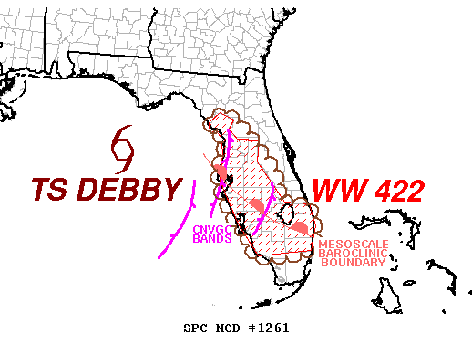Mesoscale Discussion 1261
