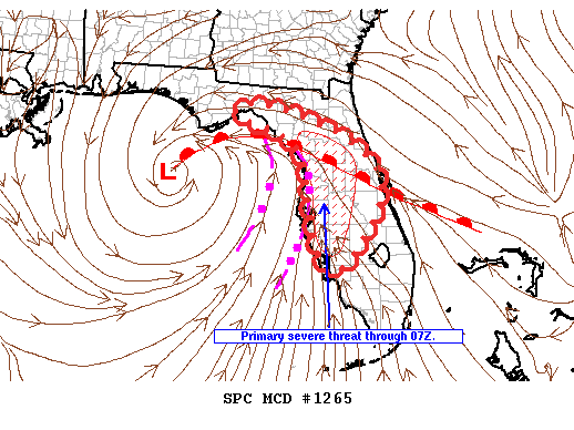 Mesoscale Discussion 1265