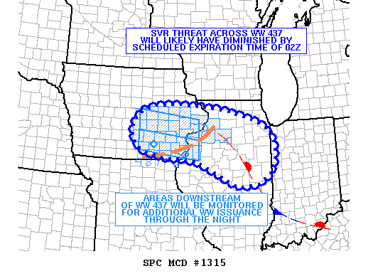 Mesoscale Discussion 1315