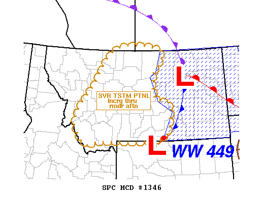 Mesoscale Discussion 1346