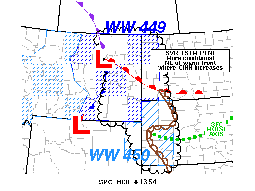 Mesoscale Discussion 1354