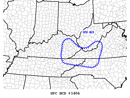 Mesoscale Discussion 1406