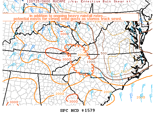 Mesoscale Discussion 1579