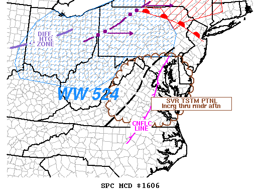 Mesoscale Discussion 1606