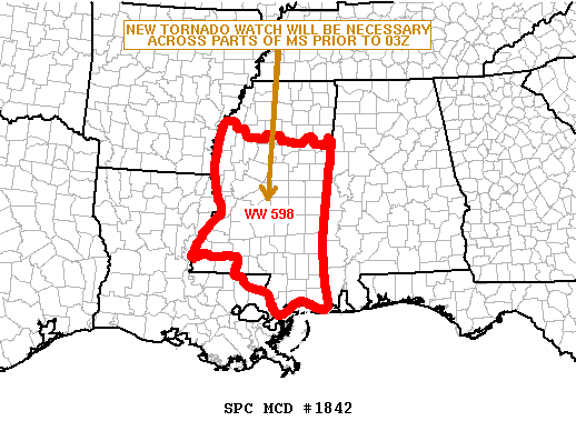 Mesoscale Discussion 1842