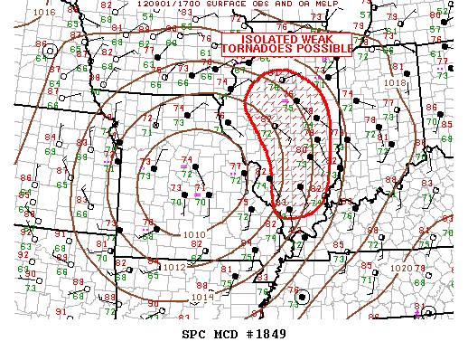 Mesoscale Discussion 1849