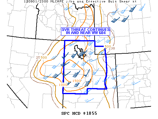 Mesoscale Discussion 1855