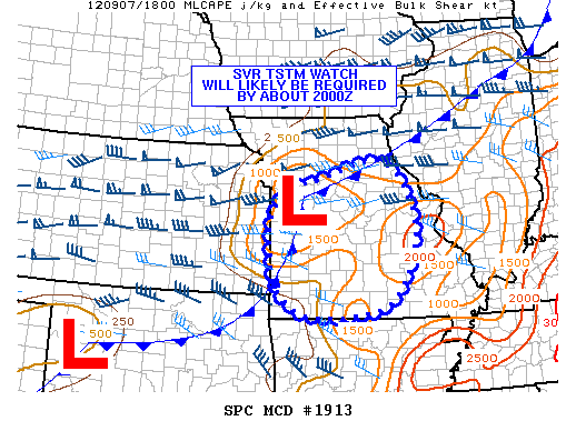 Mesoscale Discussion 1913