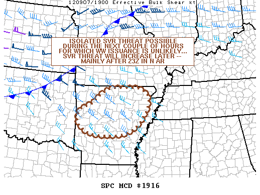 Mesoscale Discussion 1916