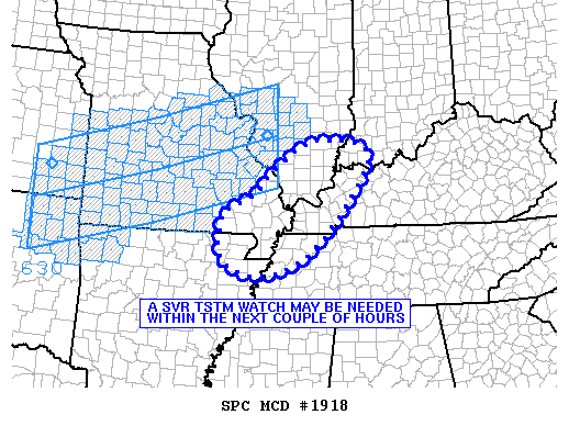 Mesoscale Discussion 1918