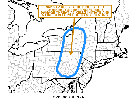 Mesoscale Discussion 1926