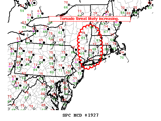 Mesoscale Discussion 1927