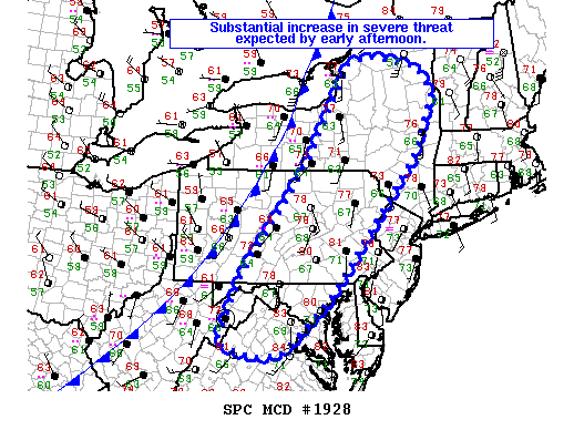 Mesoscale Discussion 1928