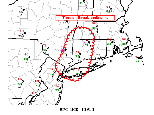 Mesoscale Discussion 1931