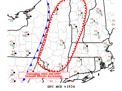 Mesoscale Discussion 1934
