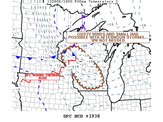 Mesoscale Discussion 1938