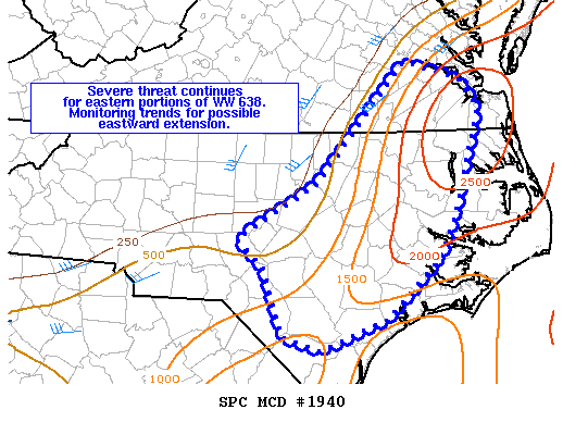Mesoscale Discussion 1940