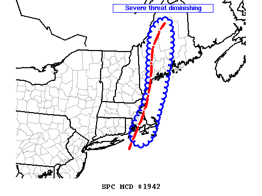 Mesoscale Discussion 1942