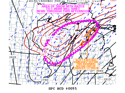 Mesoscale Discussion 95