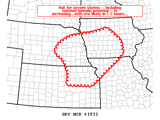 Mesoscale Discussion 1931